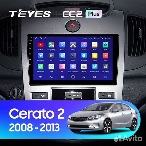 Магнитола Kia Cerato 2 2008-2013 Teyes
