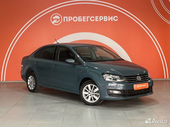 Volkswagen Polo 1.6 AT, 2020, 72 322 км