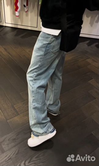 Джинсы Zara Flared Jeans Голубые