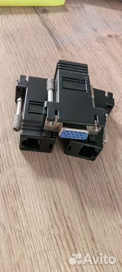 VGA удлинитель по витой паре RJ45
