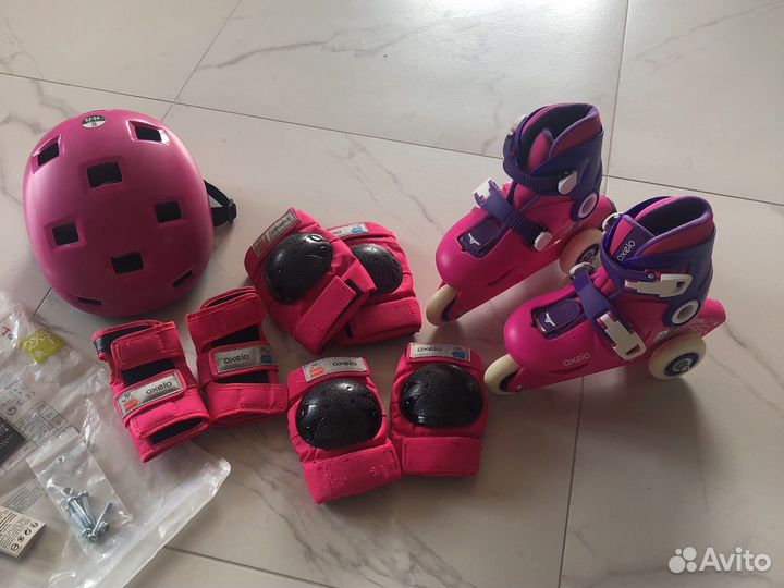 Детские ролики и защита