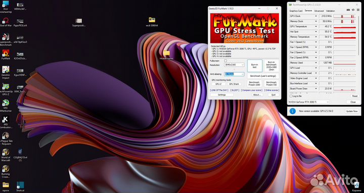 Видео карта Gainward RTX 3080 ti Phоеniх