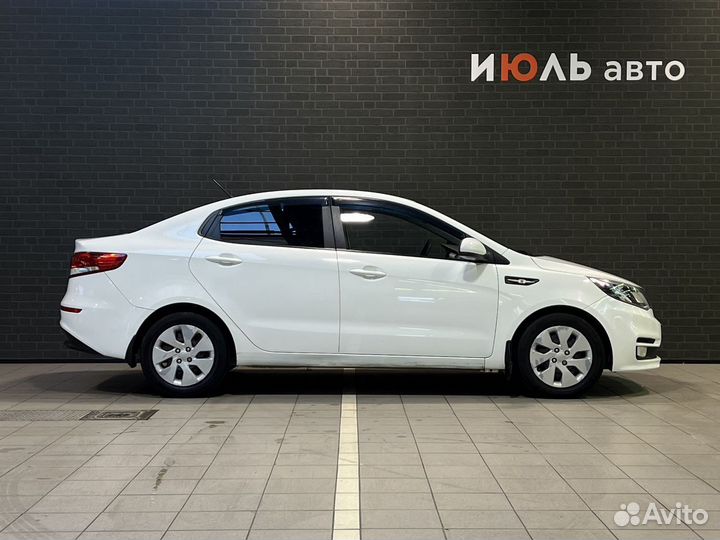 Kia Rio 1.4 МТ, 2016, 114 932 км