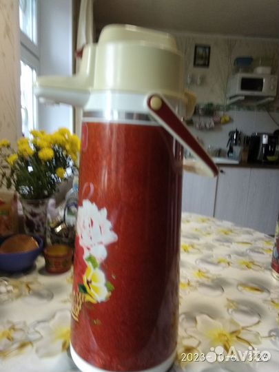 Винтажный термос СССР китайского производства