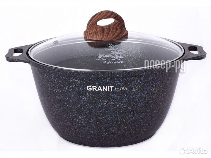 Кастрюля Kukmara Granit Ultra 4L Blue кгг42а