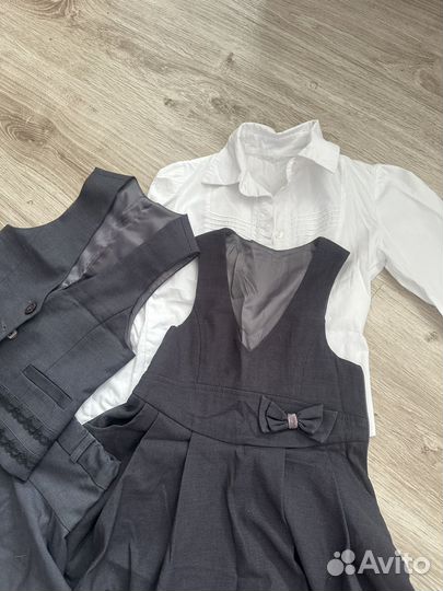 Школьная форма для девочки 122 пакетом
