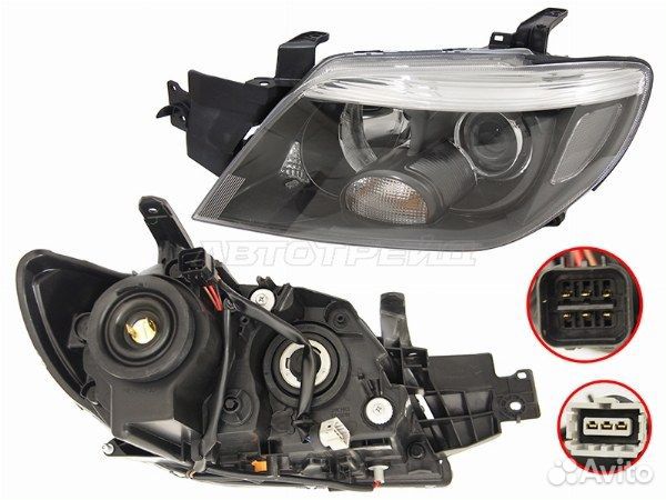 Mitsubishi Outlander I Фара