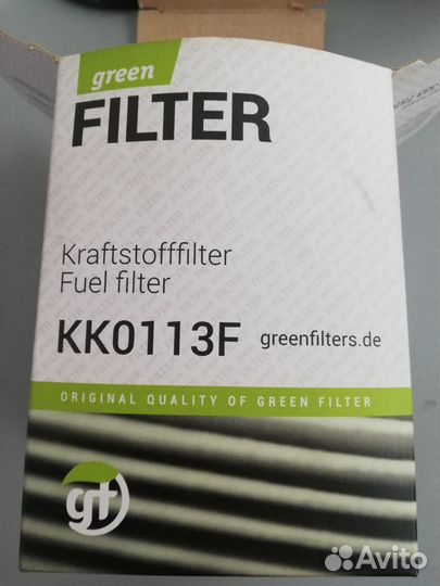 Фильтр топливный Green filter