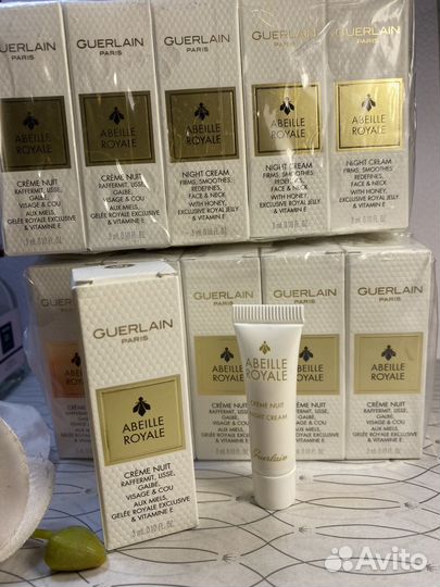 Крем для лица ночной Guerlain abeille royale 3 мл