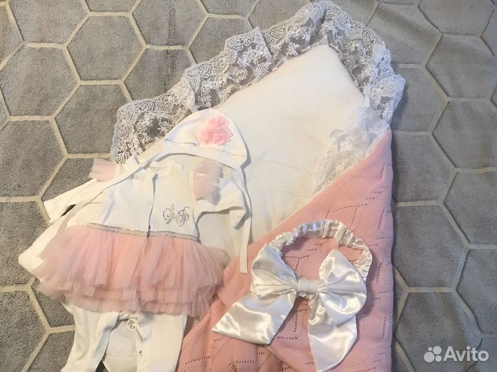 Конверт на выписку для девочки