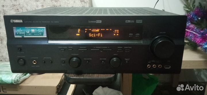 Av ресивер yamaha rx n 600 + колонки pioneer