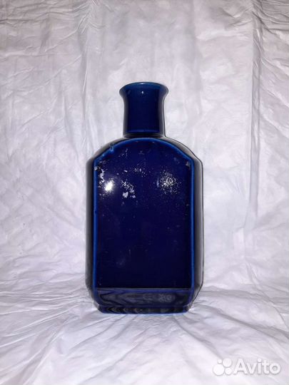 Графин фарфоровой, синяя кобальтовая посуда СССР