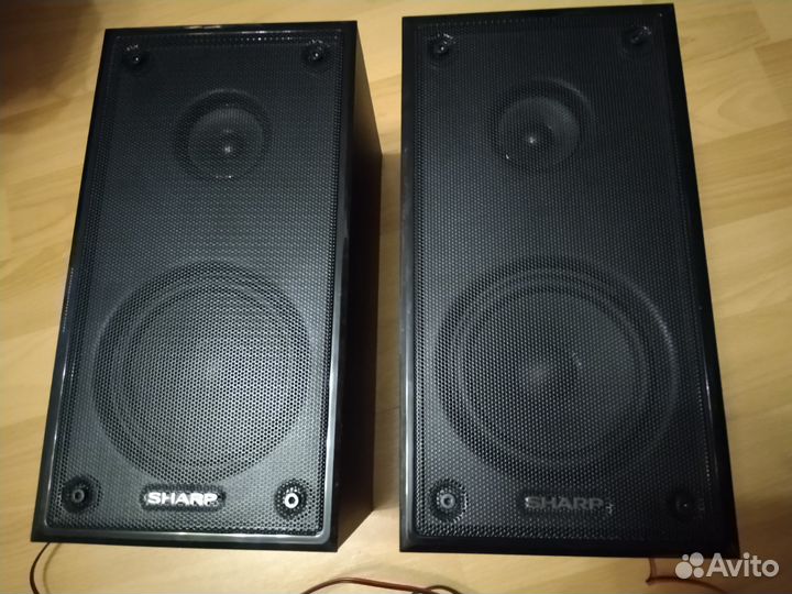 Стерео колонки Sharp от hi-fi системы