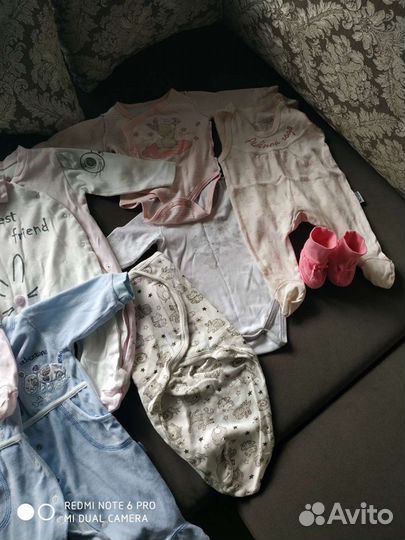 Вещи пакетом на девочку