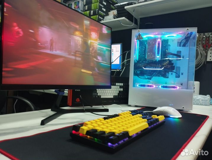 Игровой пк + Монитор 165 гц + Периферия