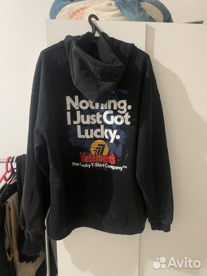 Vetements i got lucky худи