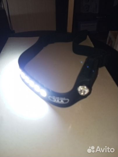 Фонарь сенсорный аккумуляторный налобный