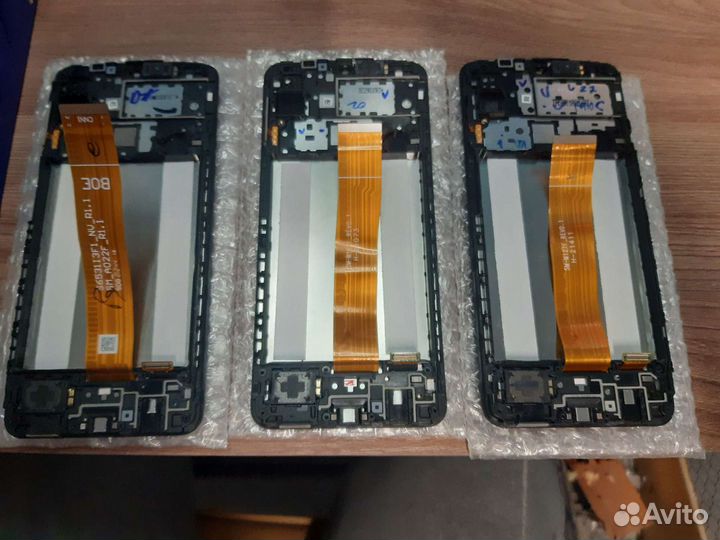 Дисплей оригинал в рамке Samsung A12