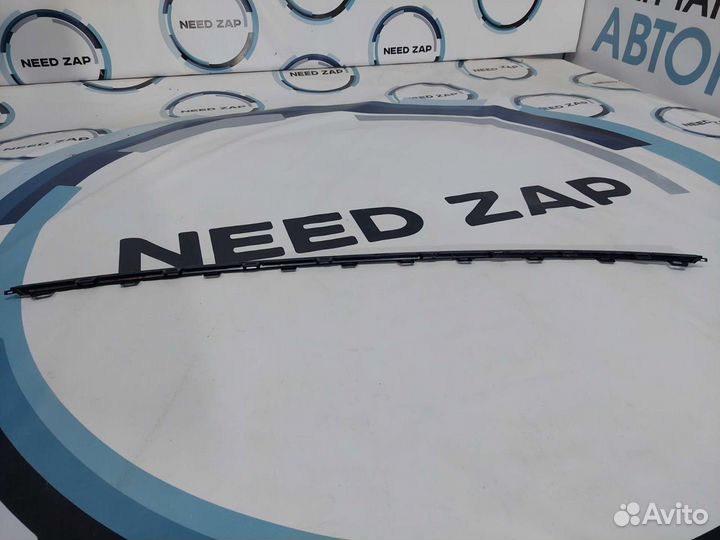 Молдинг заднего бампера центральный Поло 2015-2020