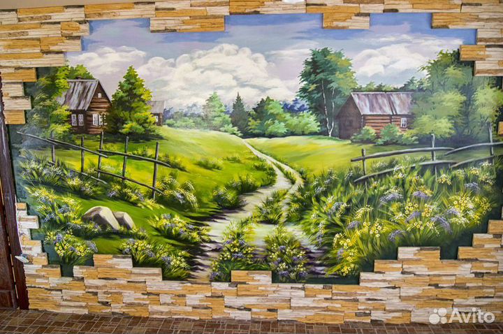 Портреты. Настенная живопись