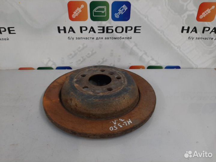 Тормозной диск задний левый Mercedes-Benz Ml W164