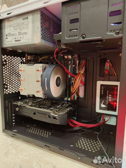 Игровой компьютер i5 3330 + 1050ti