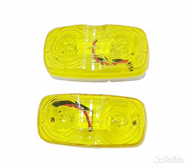 Повторитель поворота 12v желтый (комплект 2шт)
