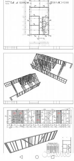 Проект дома Барнхаус (barn hоuse)