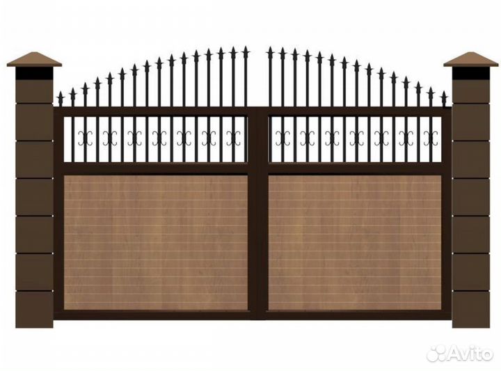 Распашные ворота