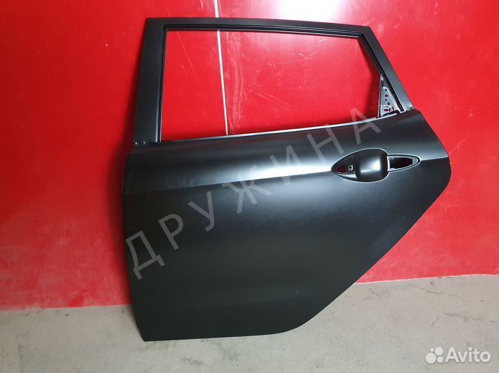 Дверь задняя левая Kia Rio 3 2011-2017 хэтчбек
