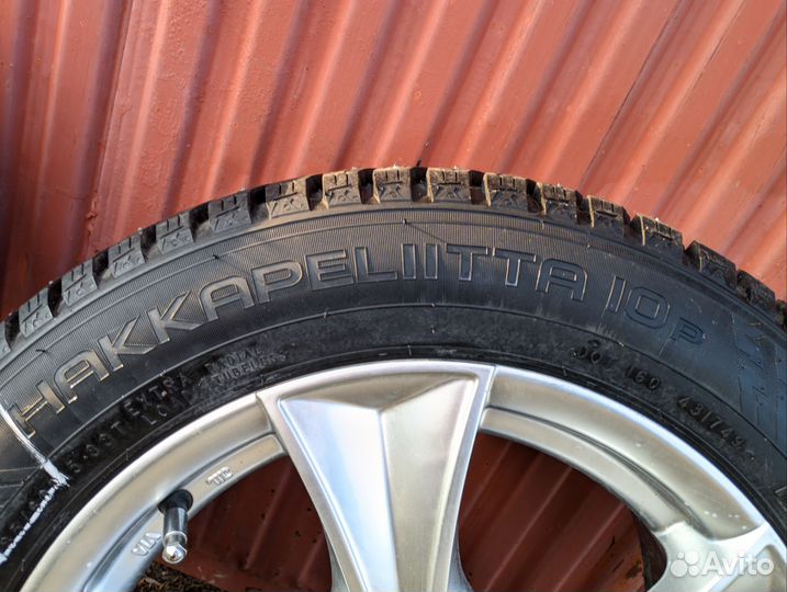 Шины с дисками 185/60 R15 Nokian Hakkapeliitta 10p