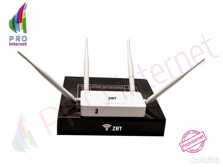 Роутер ZBT WE-1626 для 4G Модемов. Оптом и Розница