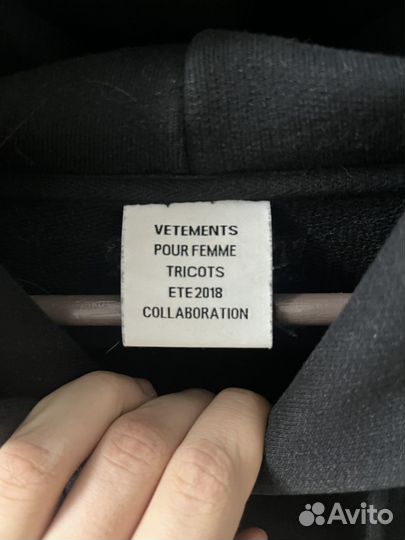 Vetements tommy hilfiger худи