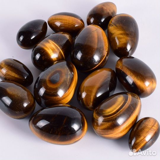 Yoni egg Йони яйца Красная яшма, Обсидиан, тигрины