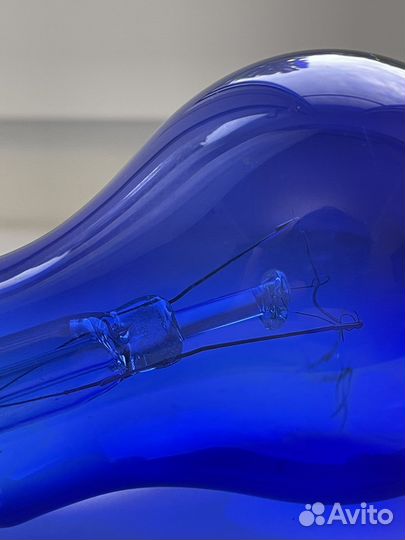 Синяя лампочка