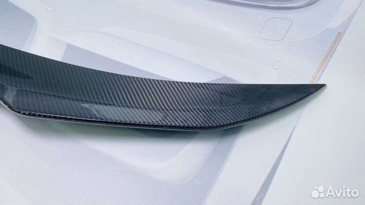 Спойлер BMW F06 F13 PSM стиль сухой карбон