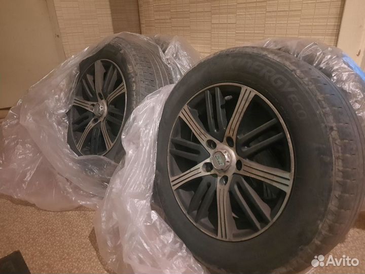 Литые диски r15 с летней резиной 195/65r15