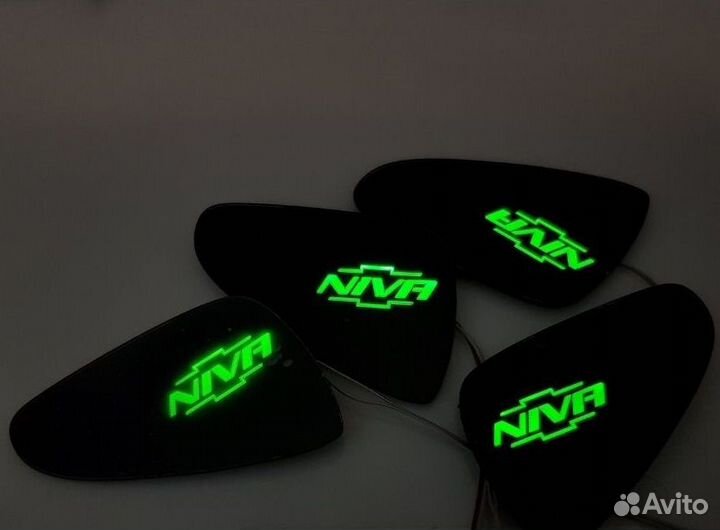 LED Подсветка дверных ручек салона Chevrolet Niva