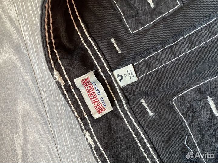 Штаны True Religion широкие карго