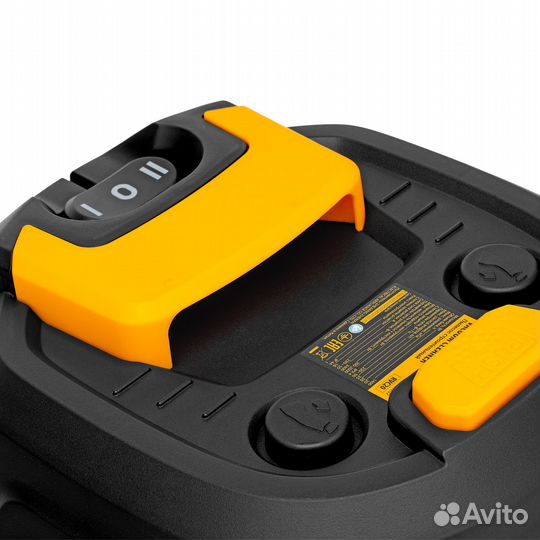 Пылесос строительный RVC20, 1400 Вт, бак 20 л, шла