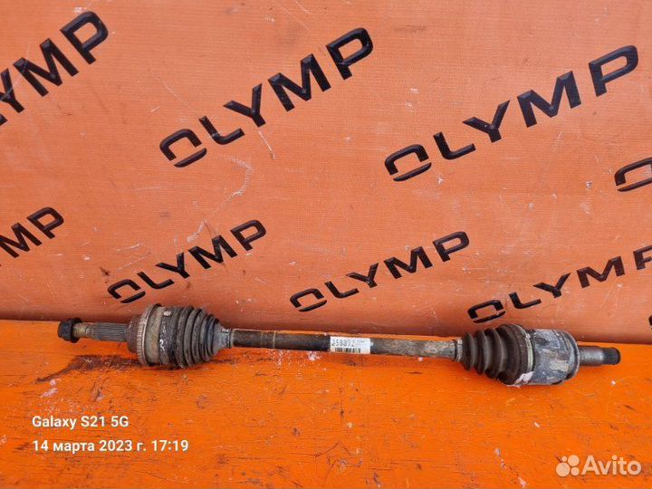 Привод задний левый Toyota Harrier GSU35 2GR-FE