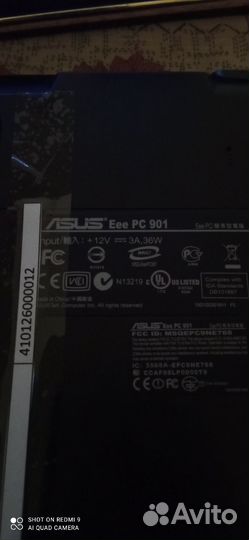 Нетбук asus eee pc 901