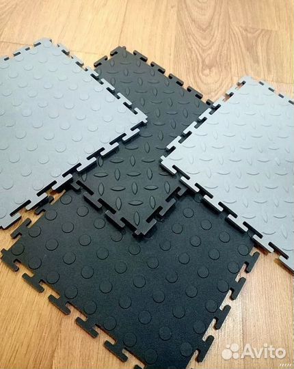 Плитка пвх для гаража