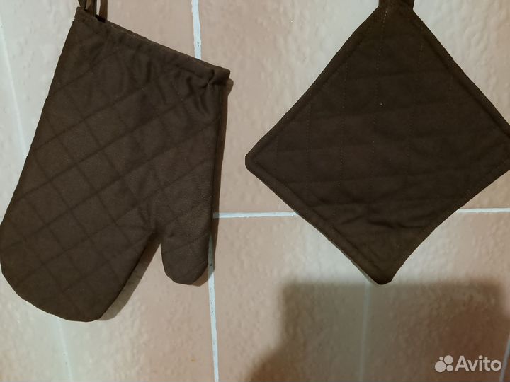 Прихватка с рукавицай для кухни