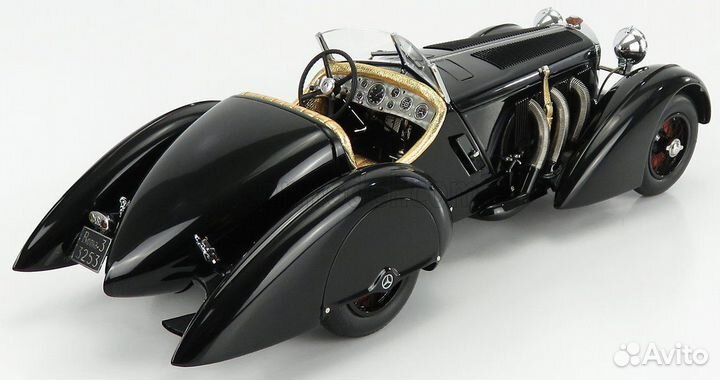 Mercedes SSK trossi 1932 “black prince” memorial e