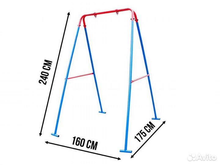 Детские качели уличные