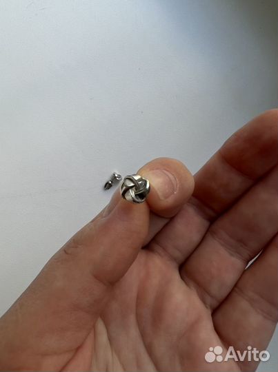 Серебрянные серьги, кольцо, подвеска