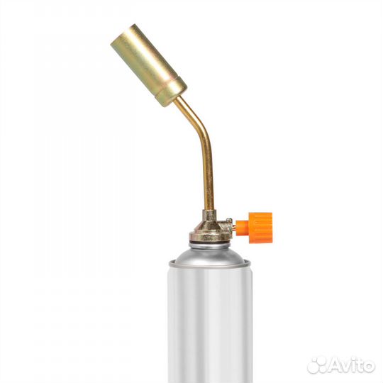 Горелка газовая на резьбовой баллон, ручной поджиг