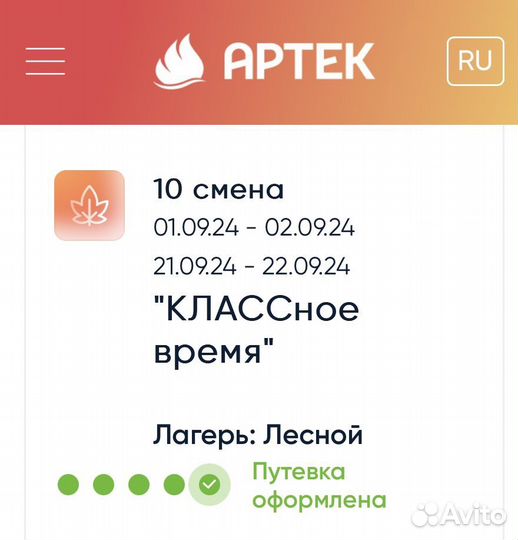 Получение путевки в мдц Артек