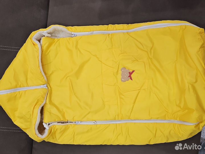 Конверт зимний на овчине